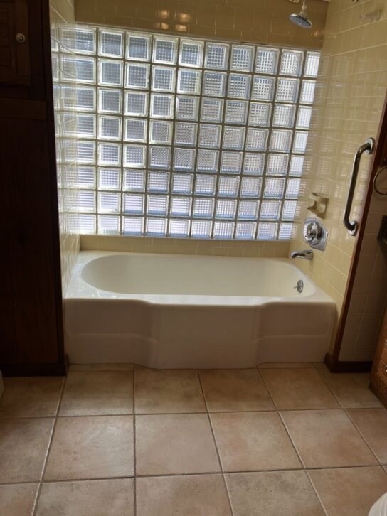 9 Brimfield Road Monson, MA 01057 - Photo 20 of 27 a bathroom with a bathtub and a shower