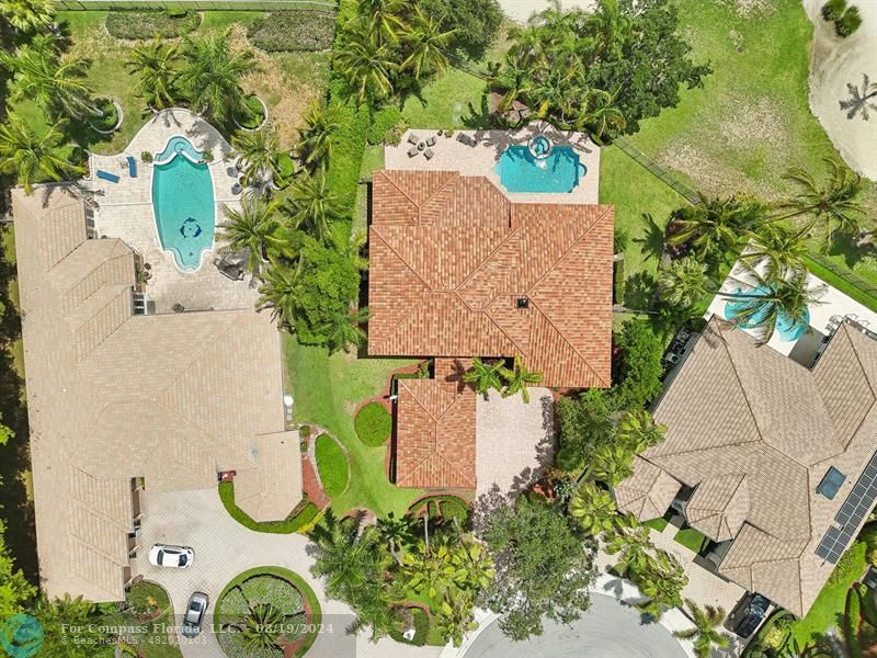 2515 Montclaire Circle Weston, FL 33327 - Photo 42 of 51 an aerial view of a house with outdoor space