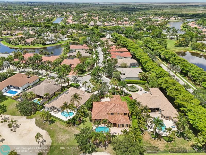 2515 Montclaire Circle Weston, FL 33327 - Photo 45 of 51 an aerial view of residential houses with outdoor space