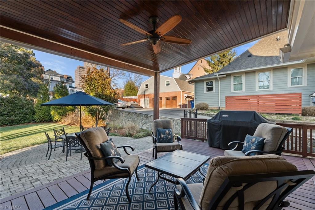 627 West 2nd Street Winston-Salem, NC 27101 - Photo 47 of 50 Covered Patio