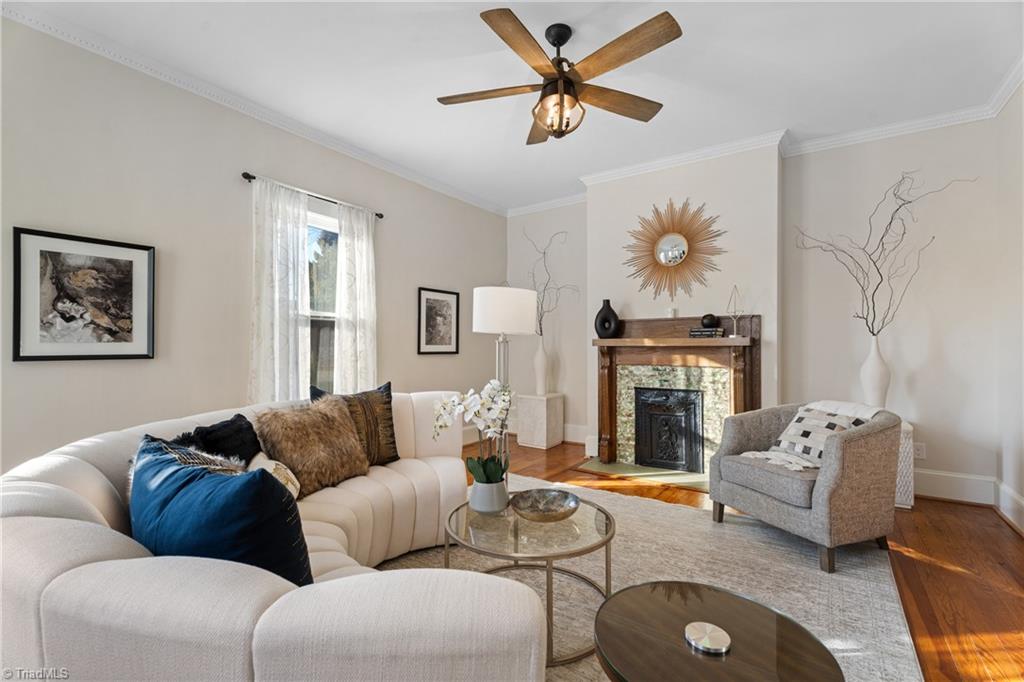 627 West 2nd Street Winston-Salem, NC 27101 - Photo 8 of 50 Living Room