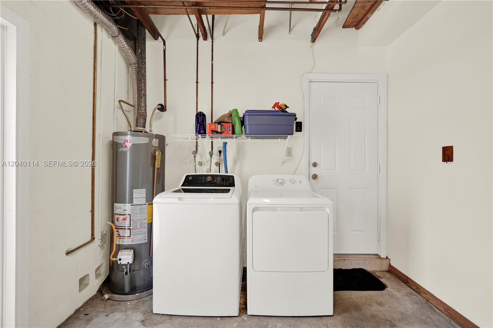 10435 Southwest 96th Street Miami, FL 33176 - Photo 28 of 44 Gas water heater and newer washer & dryer