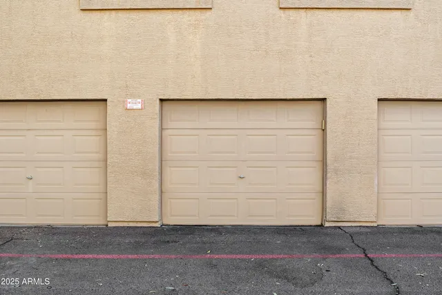 a view of a house with a door