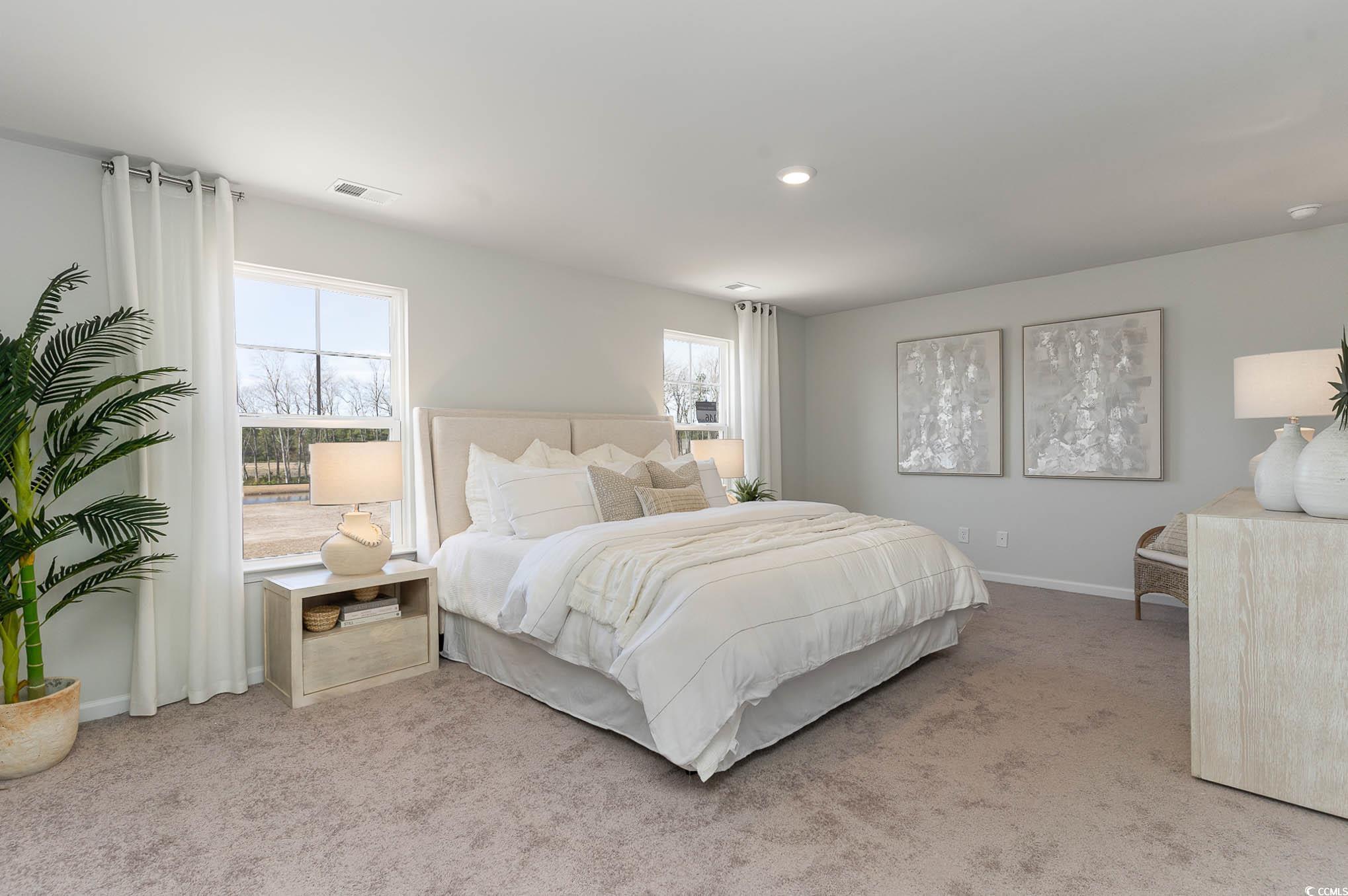 858 Farmers Passage Loop Loris, SC 29569 - Photo 13 of 24 Carpeted bedroom featuring visible vents, recessed