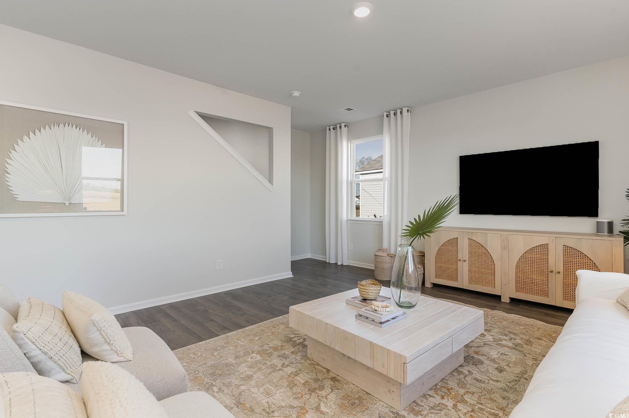 858 Farmers Passage Loop Loris, SC 29569 - Photo 5 of 24 Living room featuring baseboards, recessed lightin