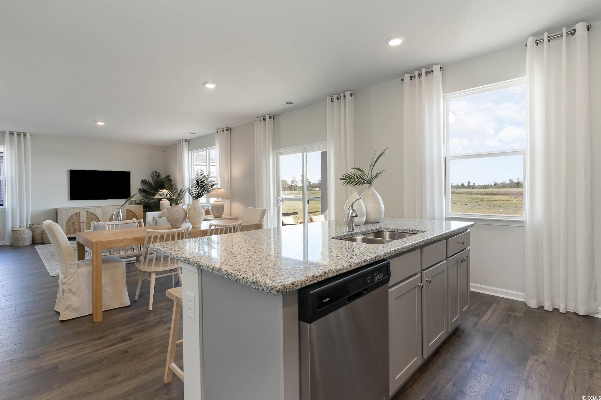 858 Farmers Passage Loop Loris, SC 29569 - Photo 8 of 24 Kitchen featuring a sink, dishwasher, a kitchen is