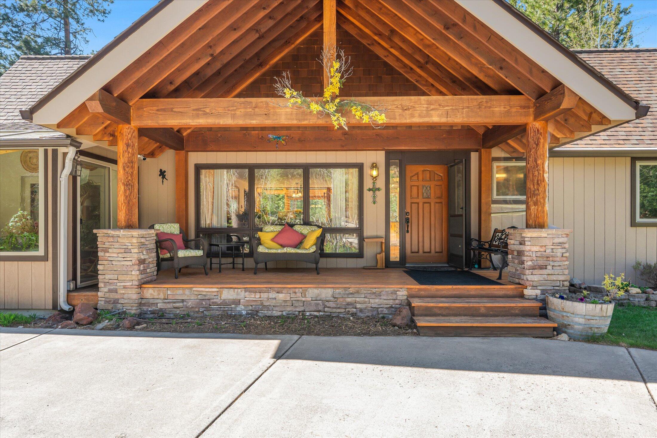 16390 Skyliners Road Bend, OR 97703 - Photo 2 of 43 Skyliners front deck