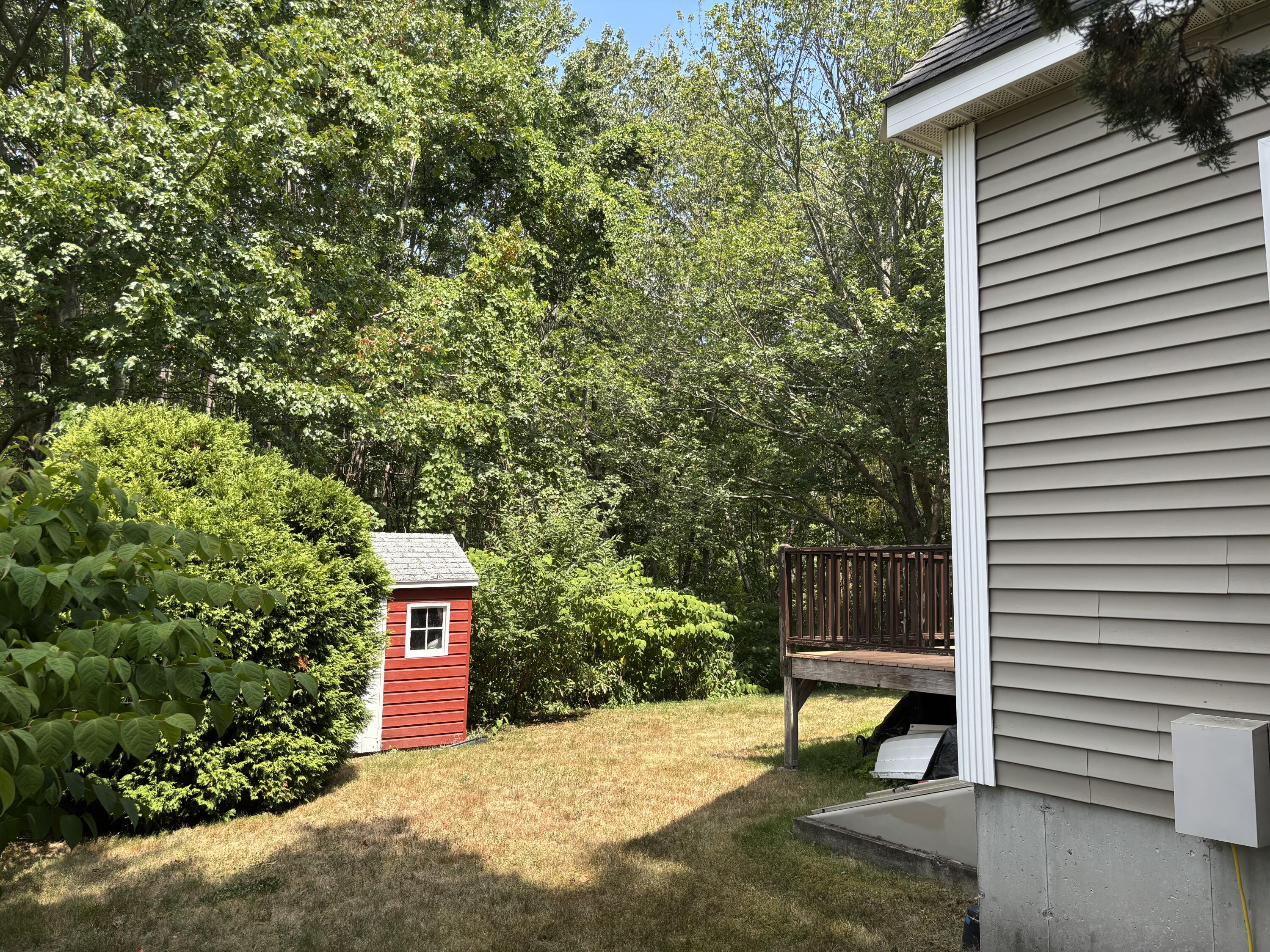 241 Sanford Road Wells, ME 04090 - Photo 3 of 21 Back yard side of house