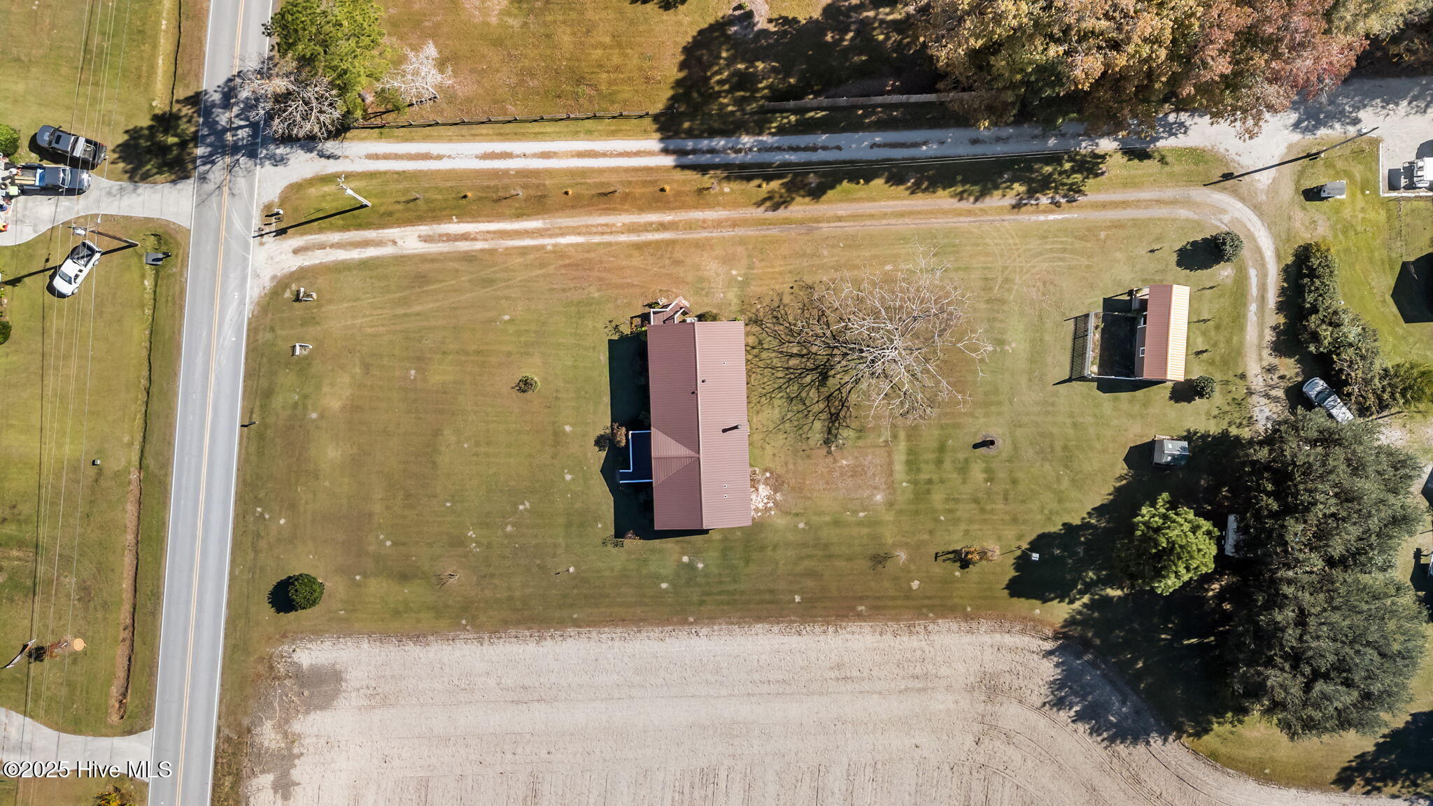 758 Wetherington Landing Road Stella, NC 28582 - Photo 48 of 49 Aerial view