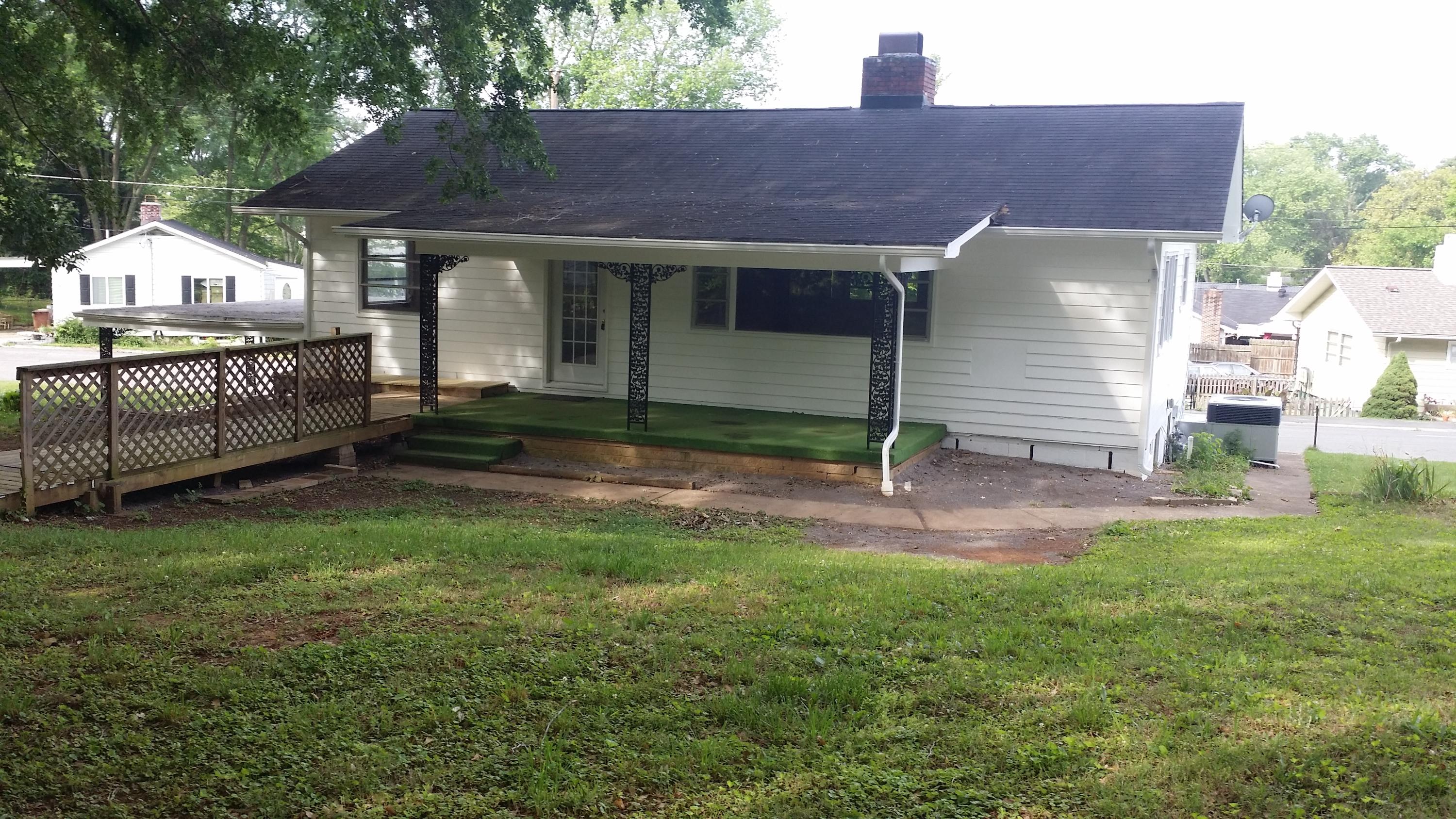 103 Panama Road Oak Ridge, TN 37830 - Photo 3 of 24 Back Yard - covered porch