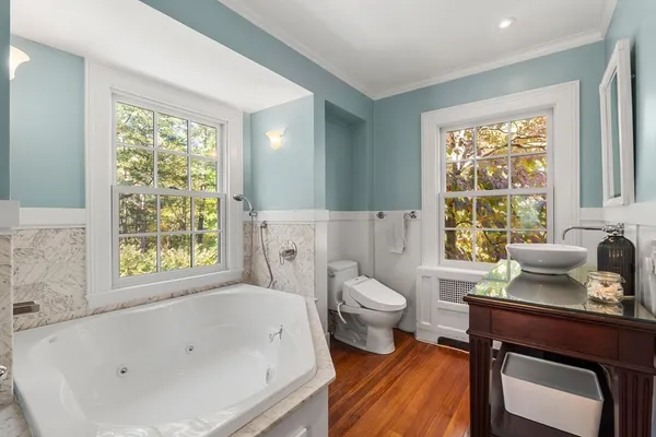 a bathroom with a sink and a bathtub