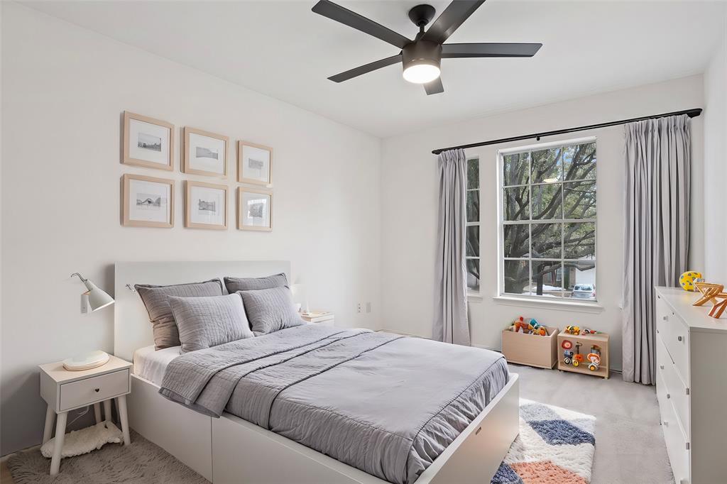 4429 East Hove Loop Austin, TX 78749 - Photo 18 of 27 a bedroom with a bed and a window