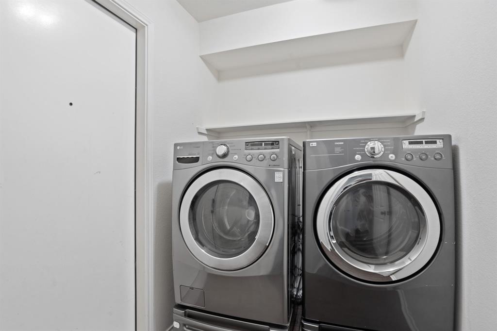 4429 East Hove Loop Austin, TX 78749 - Photo 25 of 27 a close up view of a washer and dryer