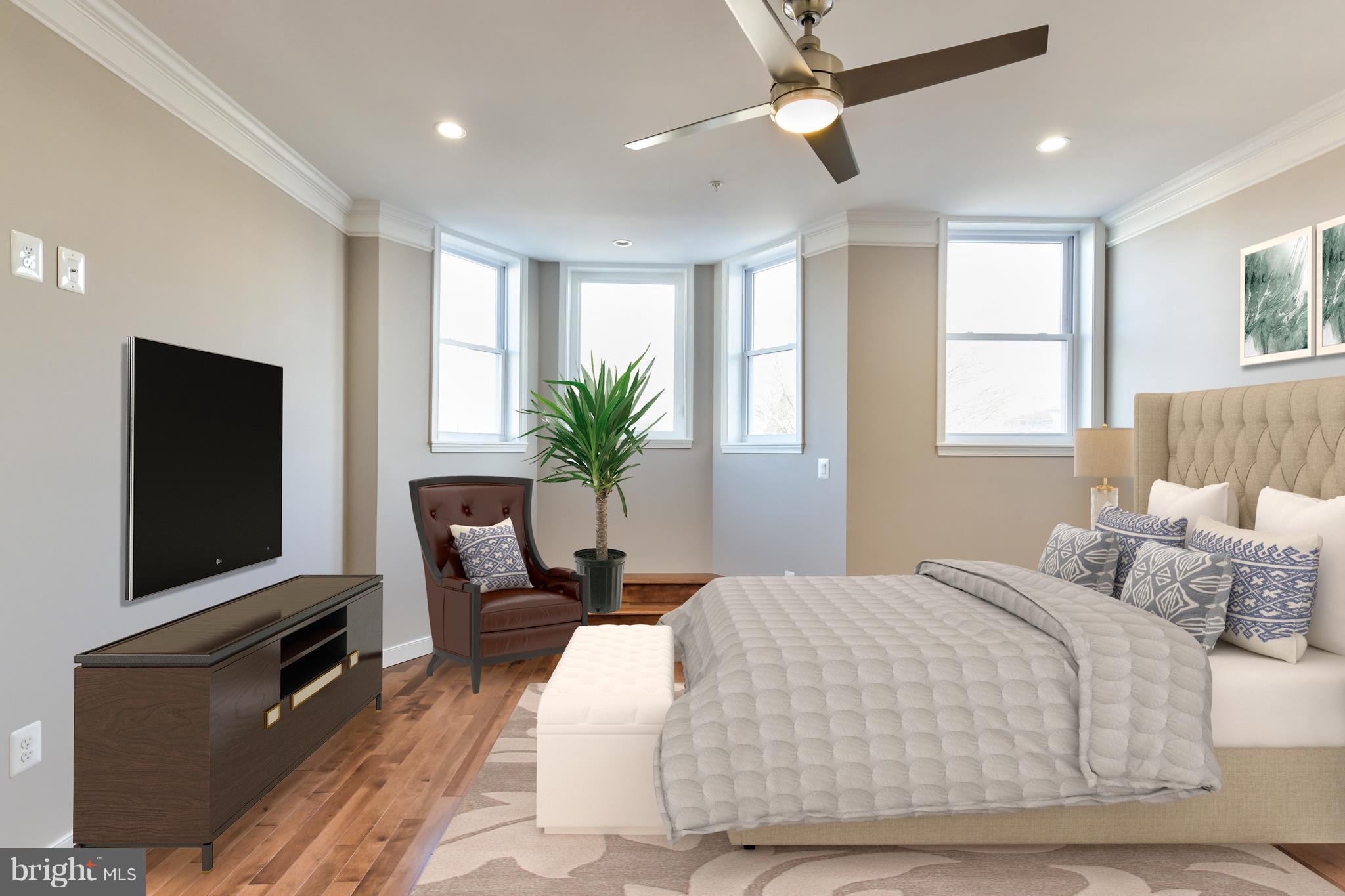 59 R Street Northeast, Unit 2 Washington, DC 20002 - Photo 20 of 29 Bedroom (Master)