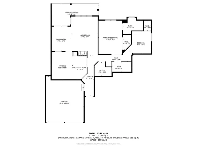 a picture of a floor plan