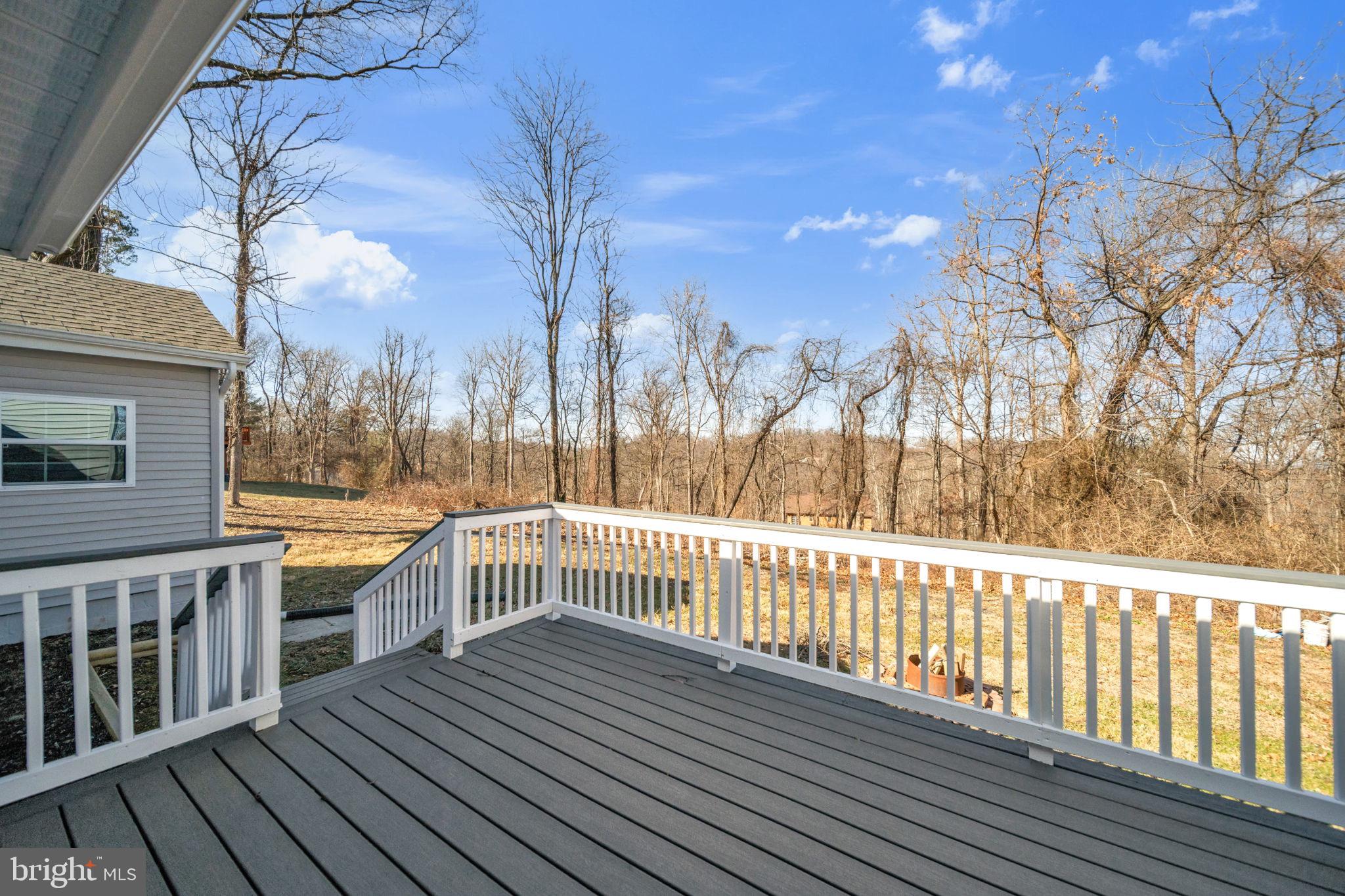 671 Pine Ridge Drive Front Royal, VA 22630 - Photo 28 of 108 Serene deck with nature views beyond.