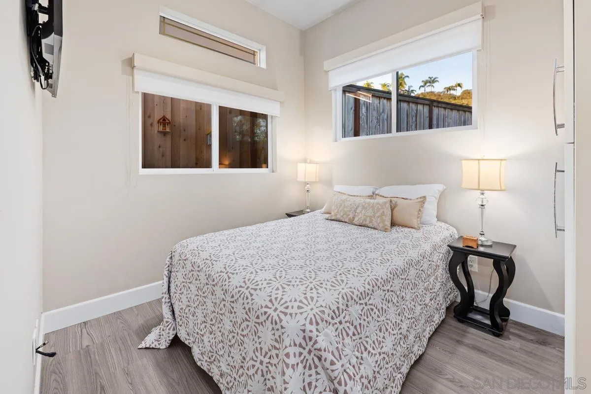12524 Dormouse Road San Diego, CA 92129 - Photo 31 of 33 Guest cottage bedroom with adjoining bath