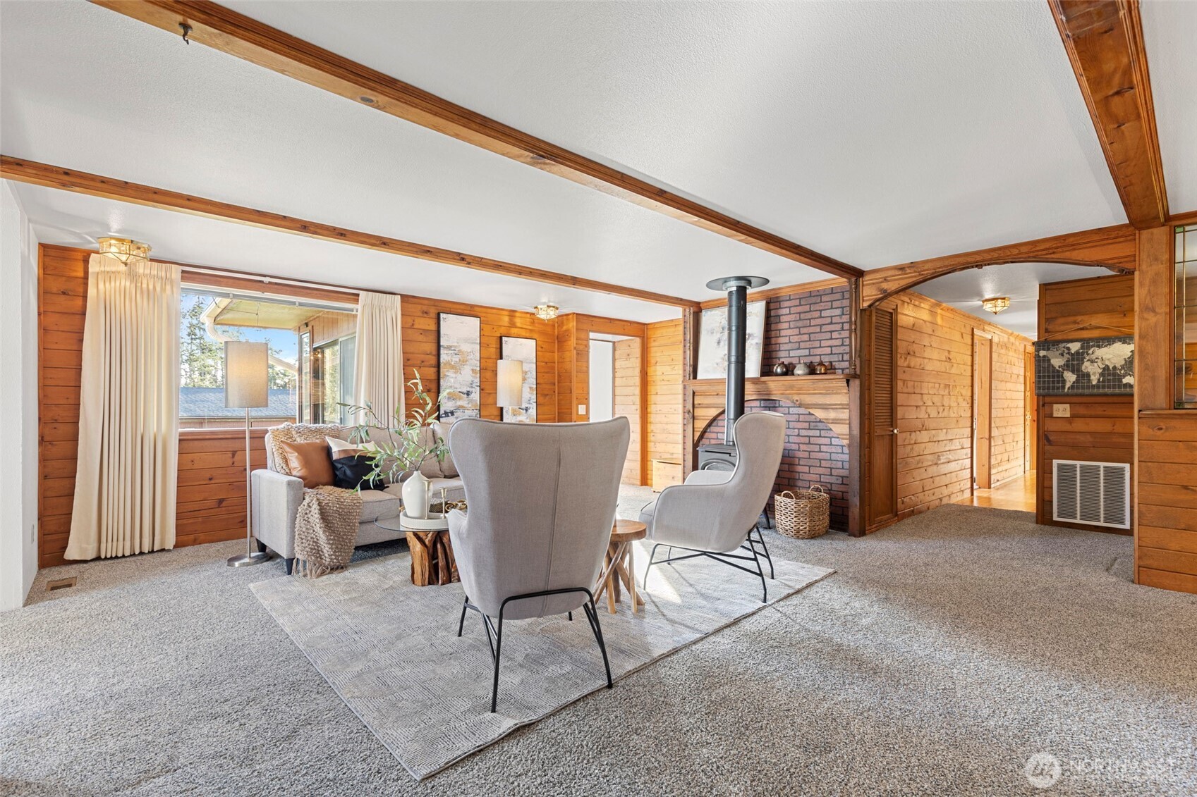 288 Torrence Lane Oak Harbor, WA 98277 - Photo 6 of 39 a living room with furniture and large windows