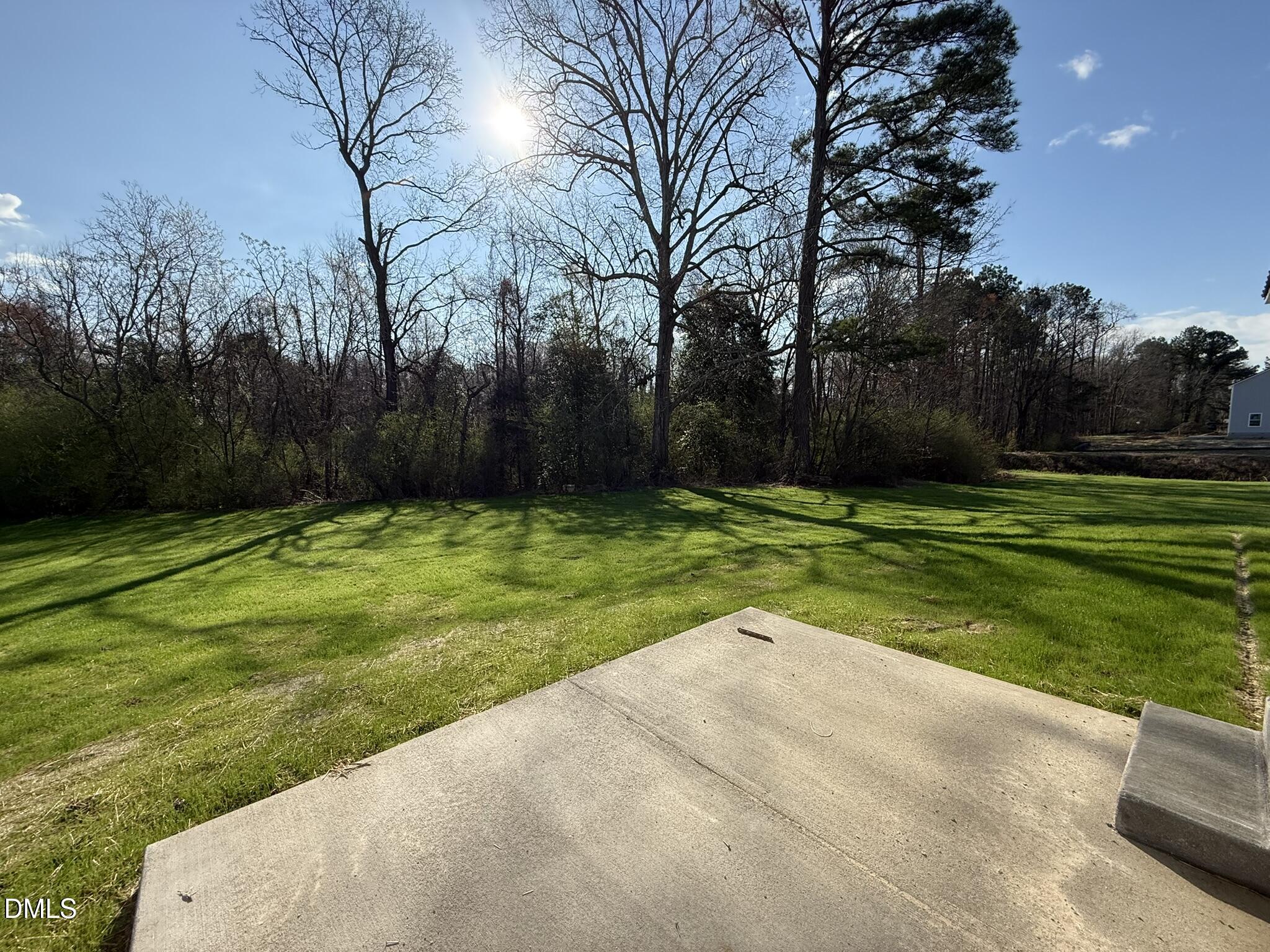 180 Jacobs Ridge Drive Four Oaks, NC 27524 - Photo 20 of 20 a view of a backyard with large trees