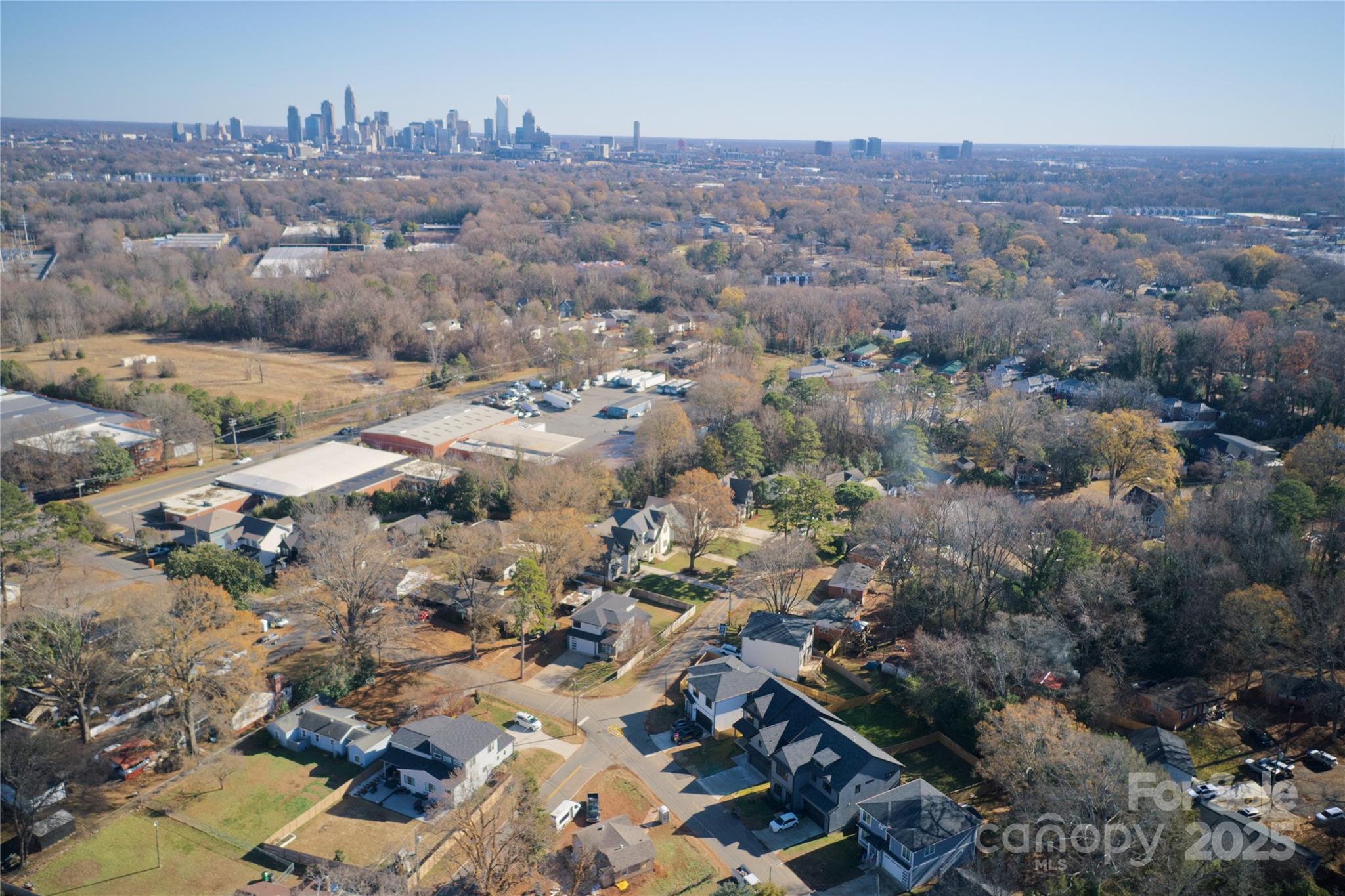 3905 Plainview Road Charlotte, NC 28208 - Photo 6 of 45 an aerial view of a city