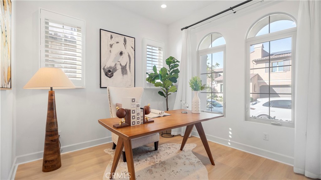 138 Jayhawk Irvine, CA 92602 - Photo 5 of 50 a workspace room with furniture and a window