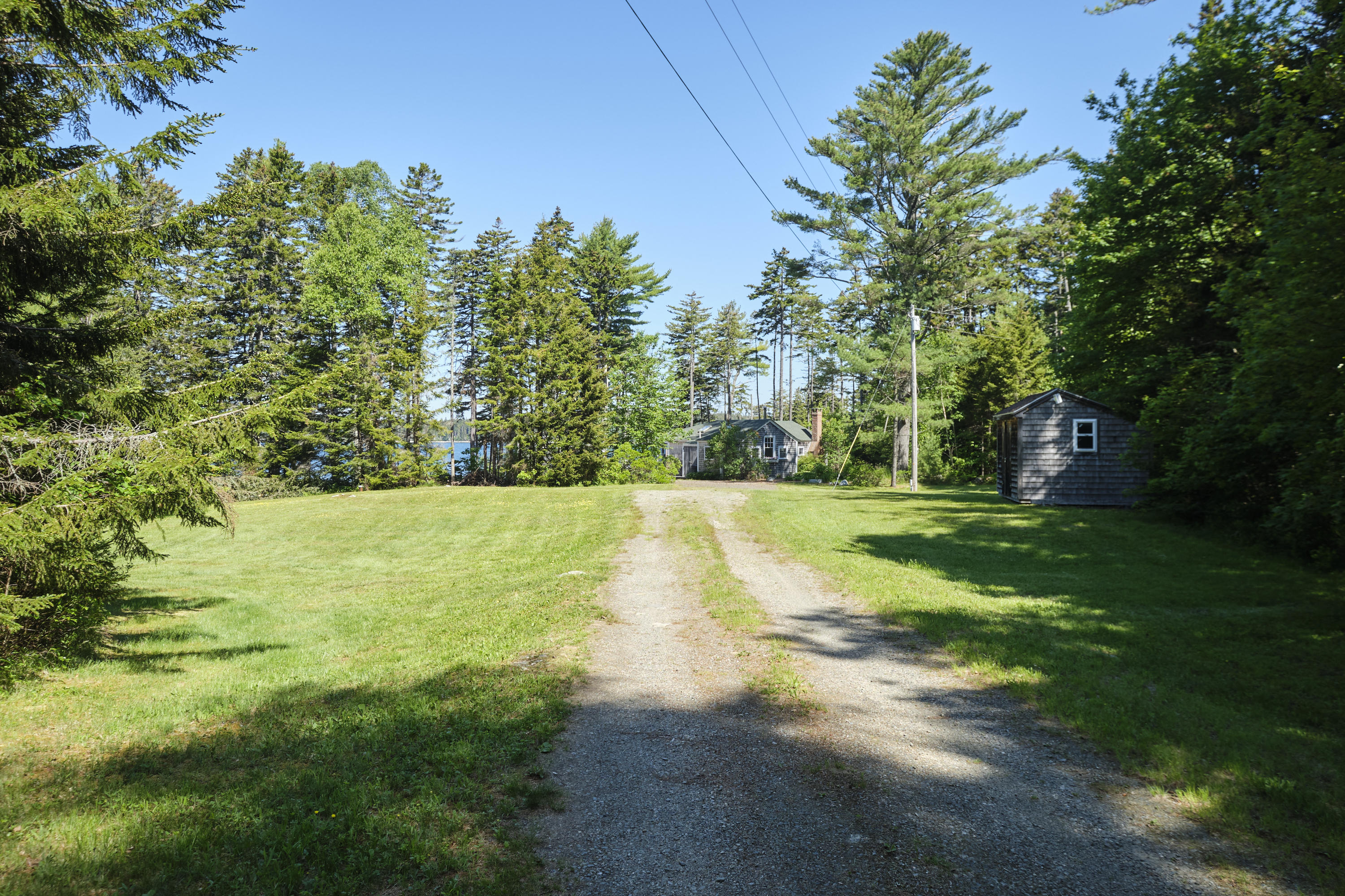 143 Eby Road Friendship, ME 04547 - Photo 53 of 63 Road toward cottage
