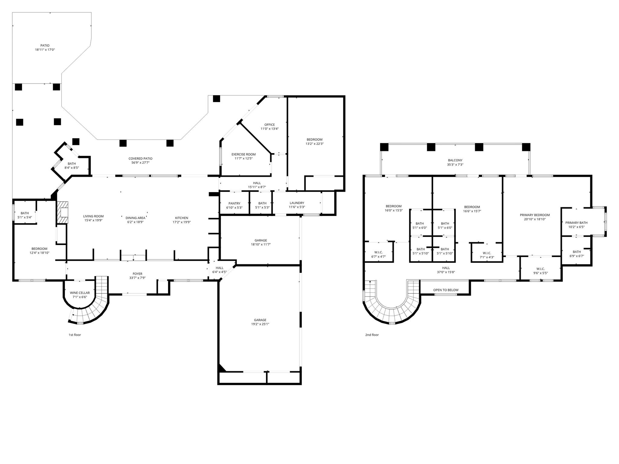 303 Yaupon Road Spicewood, TX 78669 - Photo 39 of 39 View of floor plan / room layout