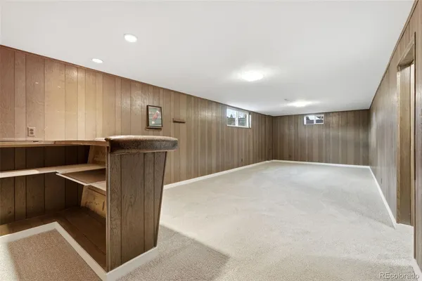a view of a kitchen with a sink