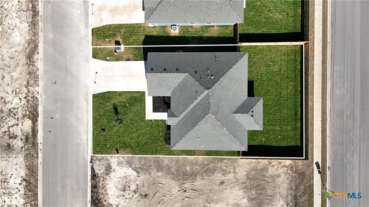 1013 Lago Azul Lane Temple, TX 76504 - Photo 29 of 32 an aerial view of a house with a yard