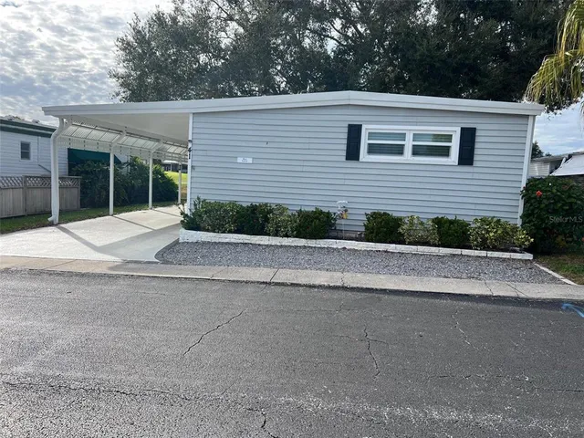 a house with a outdoor space