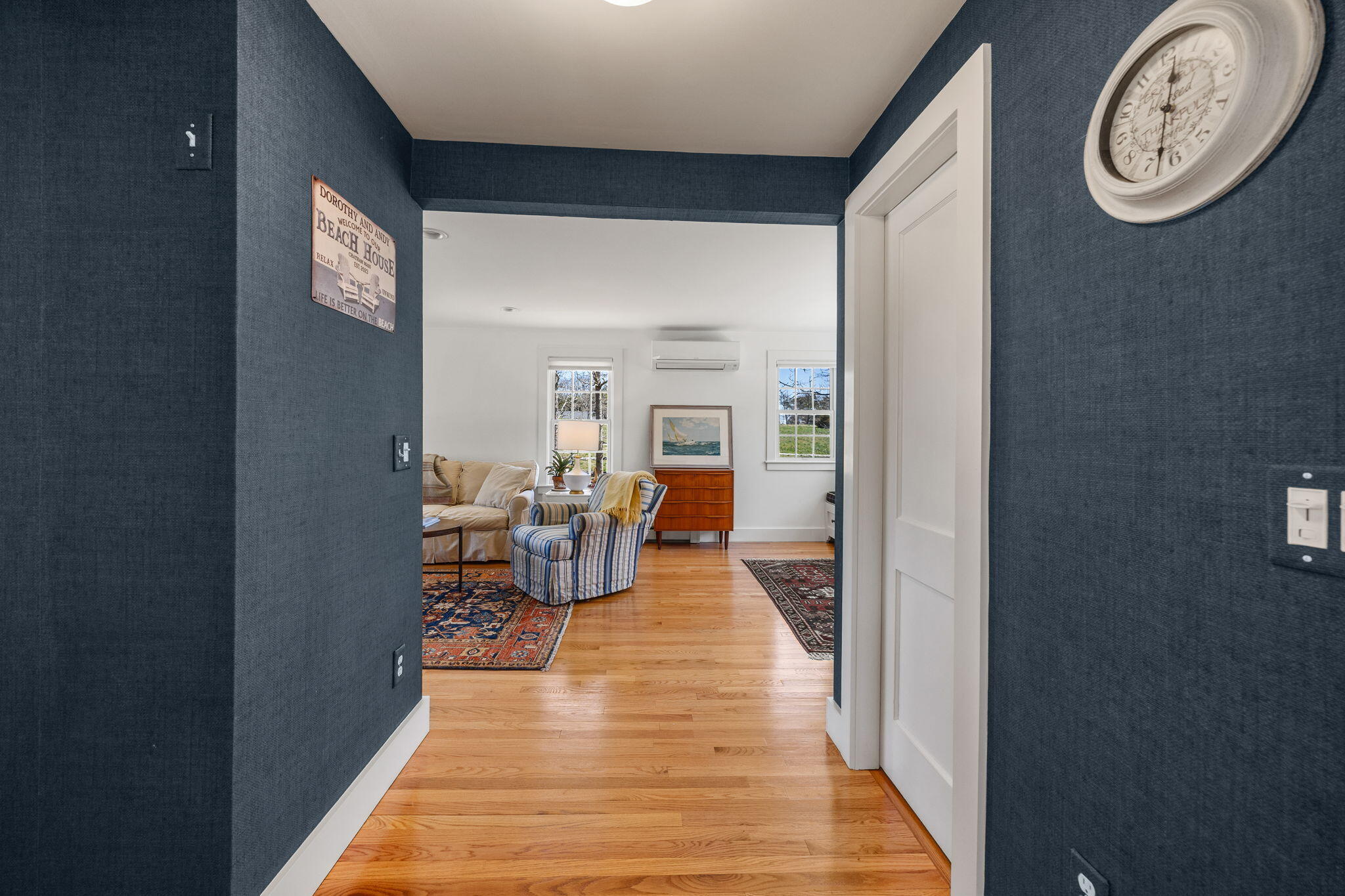 58 Stepping Stones Road Chatham, MA 02633 - Photo 16 of 52 a view of a hallway with wooden floor and a hallway