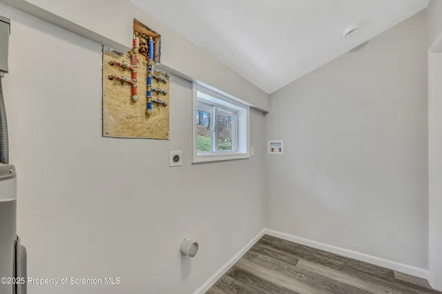 a view of a room with storage and utility