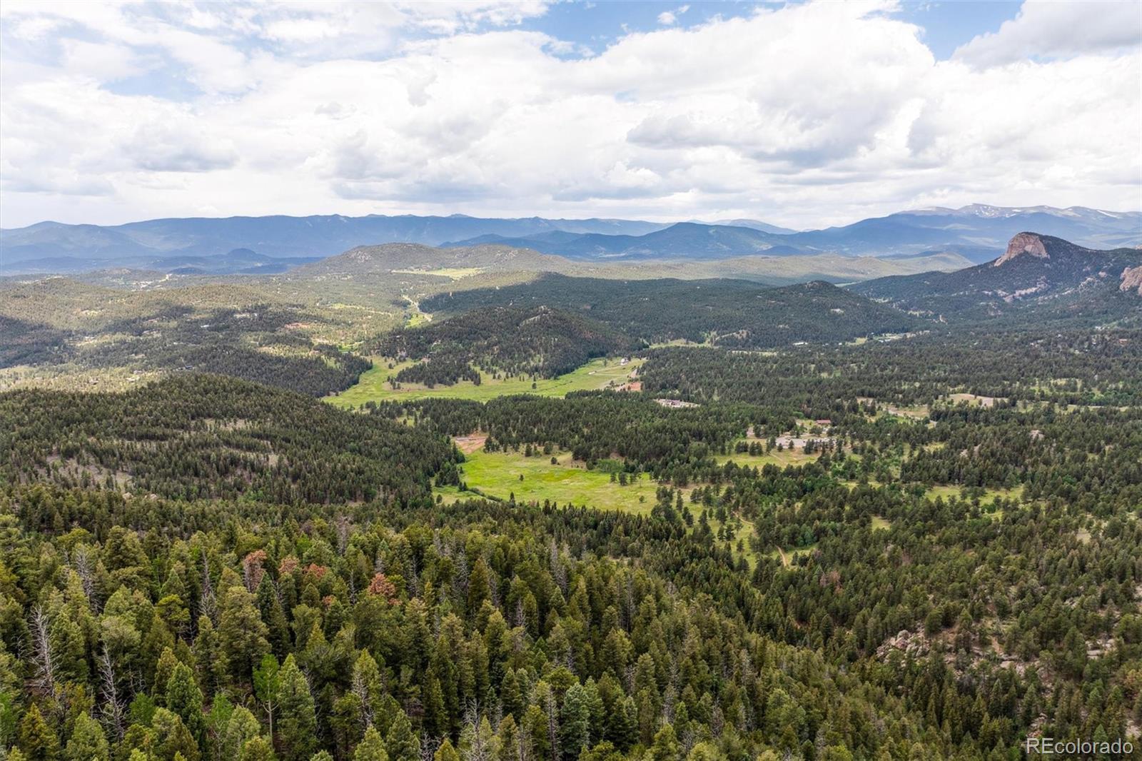 0 Pike View Drive Conifer, CO 80433 - Photo 24 of 31 a view of city and mountain