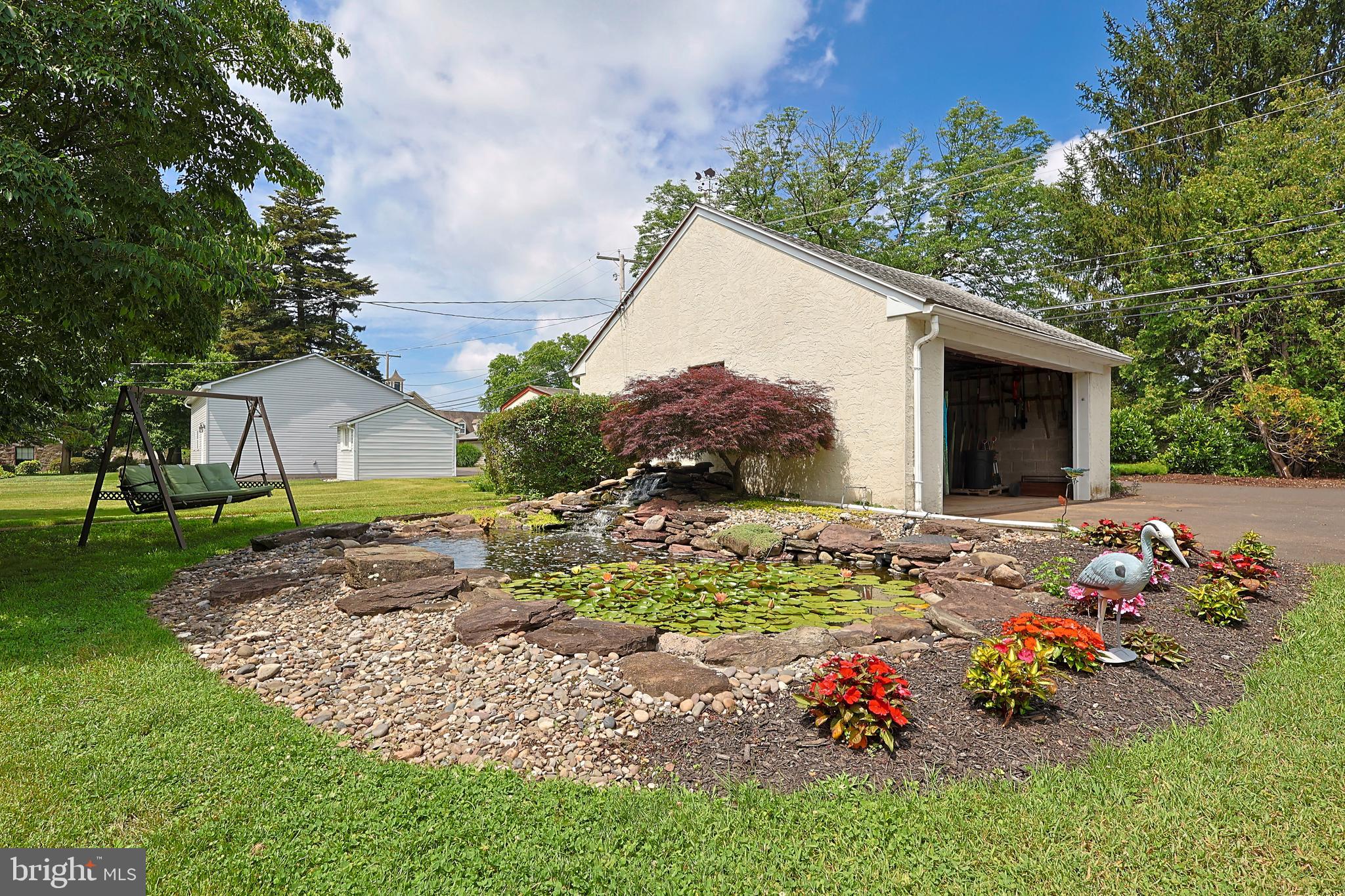 504 South 4th Street Perkasie, PA 18944 - Photo 25 of 26 Pond and Garage