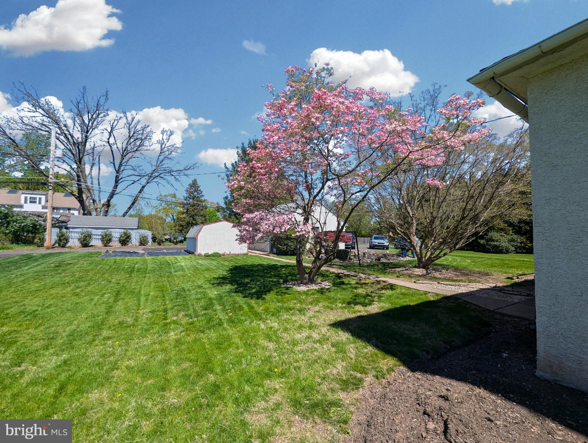 504 South 4th Street Perkasie, PA 18944 - Photo 3 of 26 Expansive back yard with two-car garage