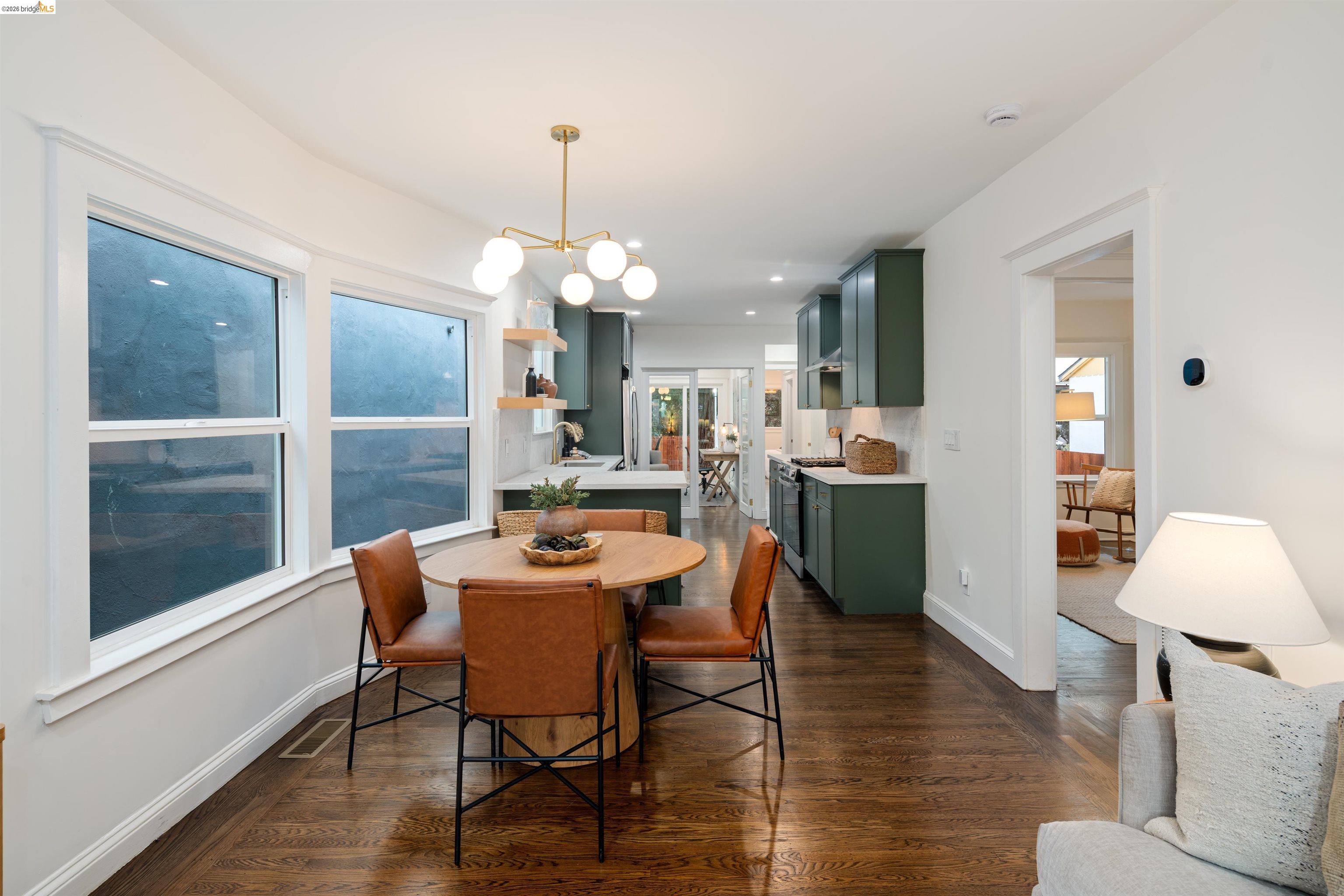 820 Key Rte Boulevard Albany, CA 94706 - Photo 7 of 48 a view of a dining room with furniture window and wooden floor
