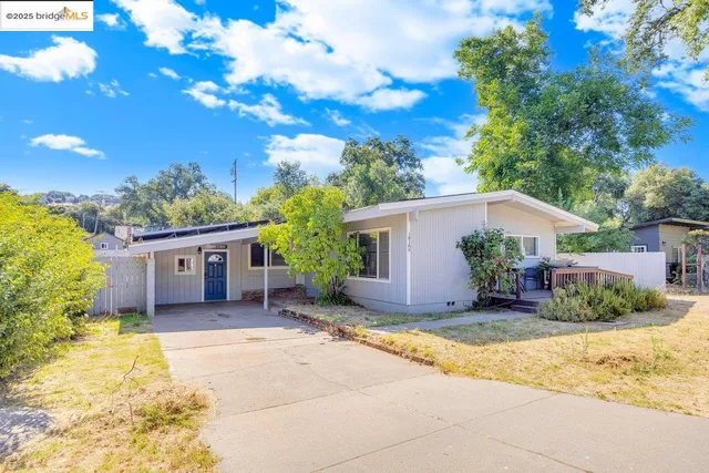 a house view with a sitting space