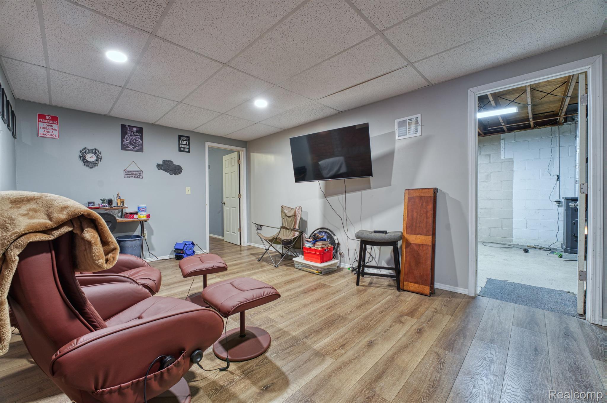 5217 South Bull Run Road Gregory, MI 48137 - Photo 17 of 27 ...ANOTHER VIEW OF BASEMENT