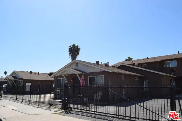 a view of a house with a window