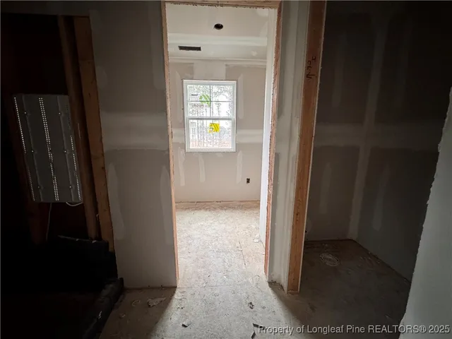 a view of an entrance to house and front door
