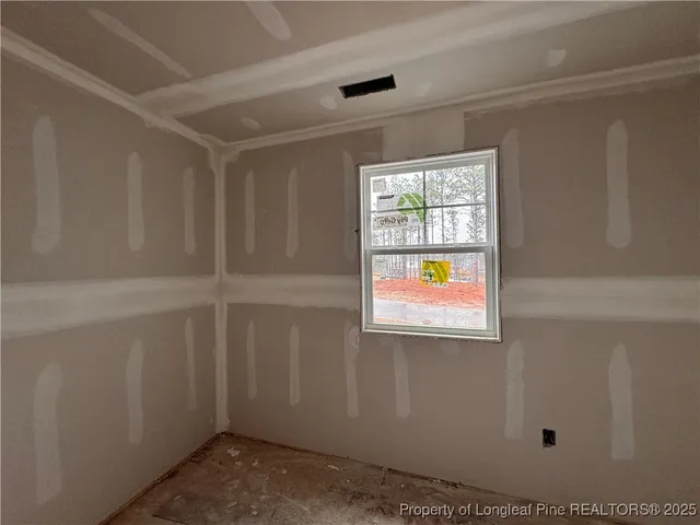 a front view of a building