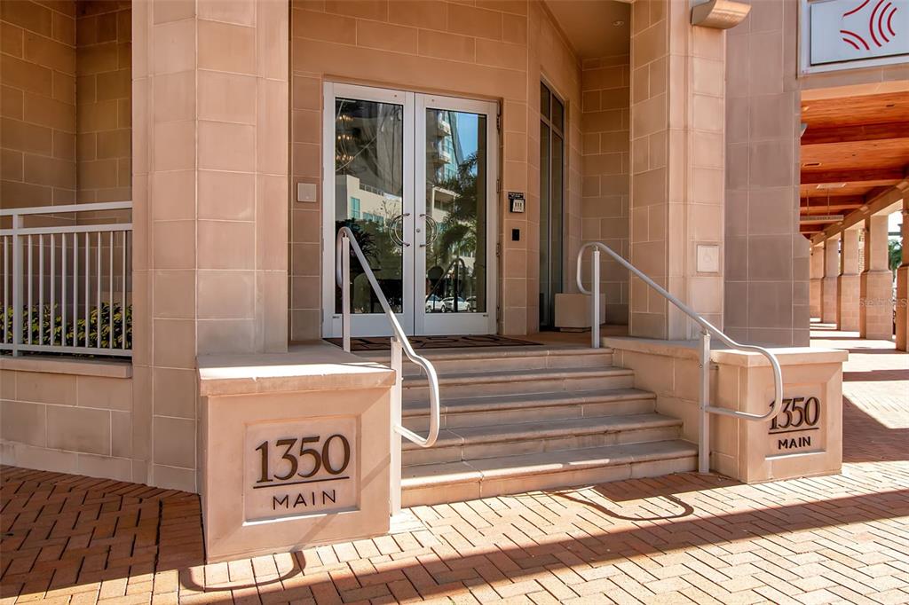 1350 Main Street, Unit 707 Sarasota, FL 34236 - Photo 2 of 68 a view of a entryway door front of house