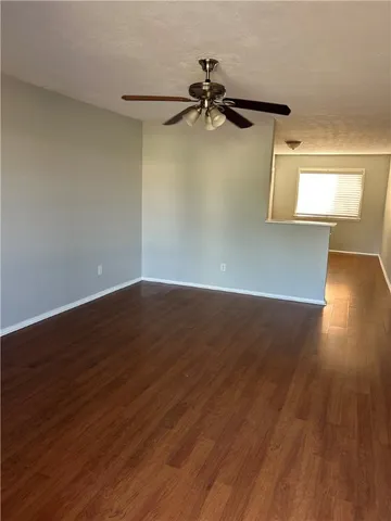 wooden floor in an empty room