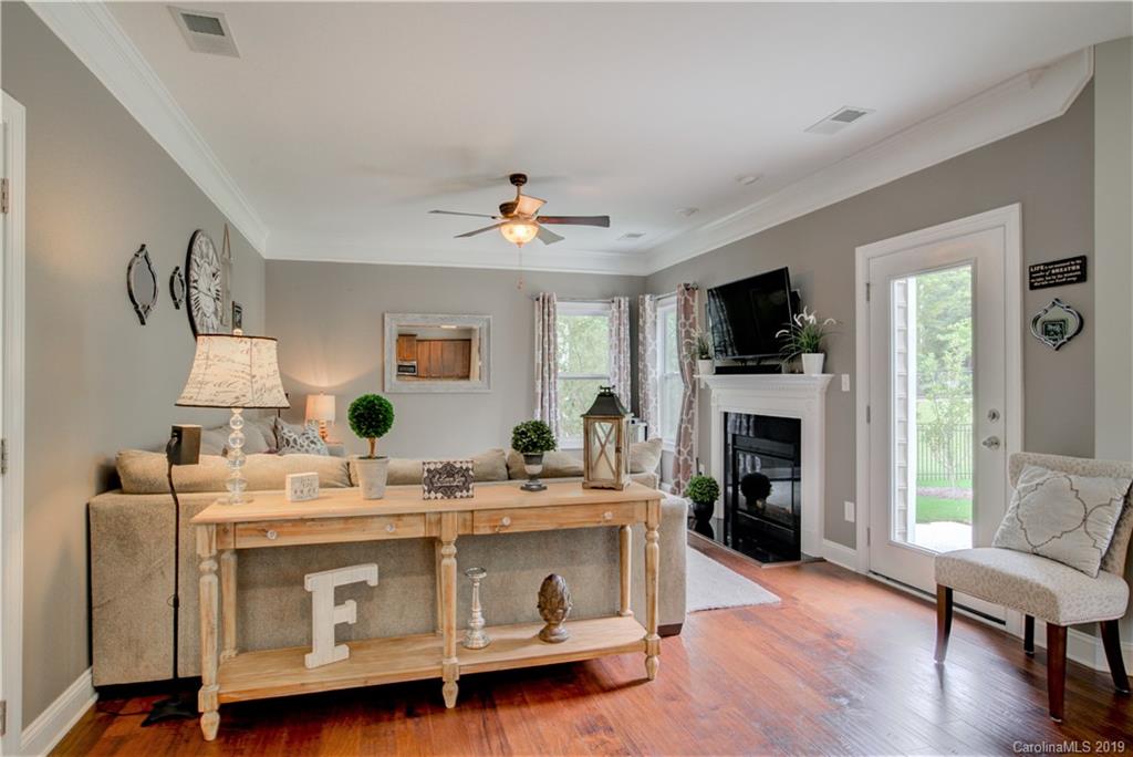 1200 Ridgehaven Road Waxhaw, NC 28173 - Photo 19 of 47 a living room with furniture fireplace and flat screen tv