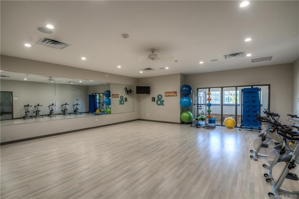 1200 Ridgehaven Road Waxhaw, NC 28173 - Photo 44 of 47 a view of room with gym equipment with wooden floor