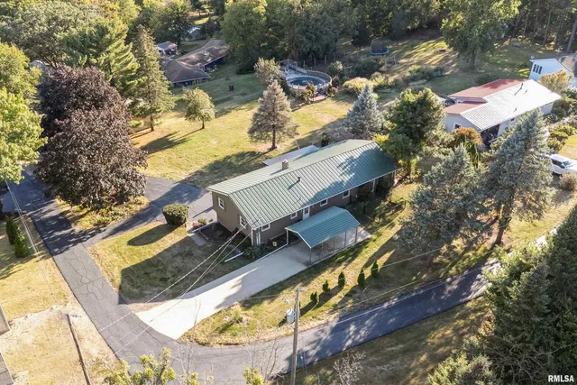 a view of a garden from a bench