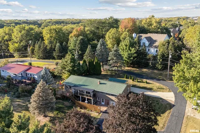 a view of a lake from a balcony