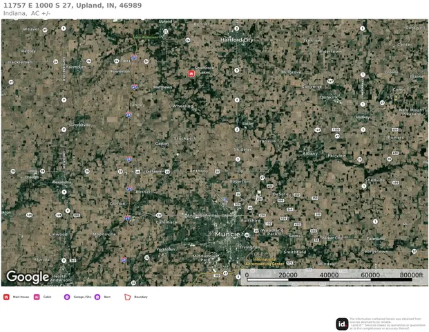 $349,900 | 11757 East 1000 South, Upland, IN 46989