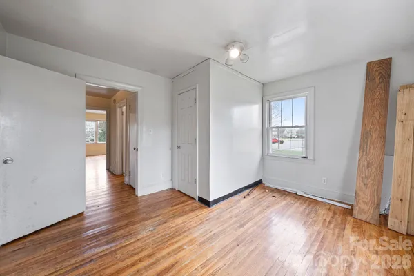 a room with furniture and windows