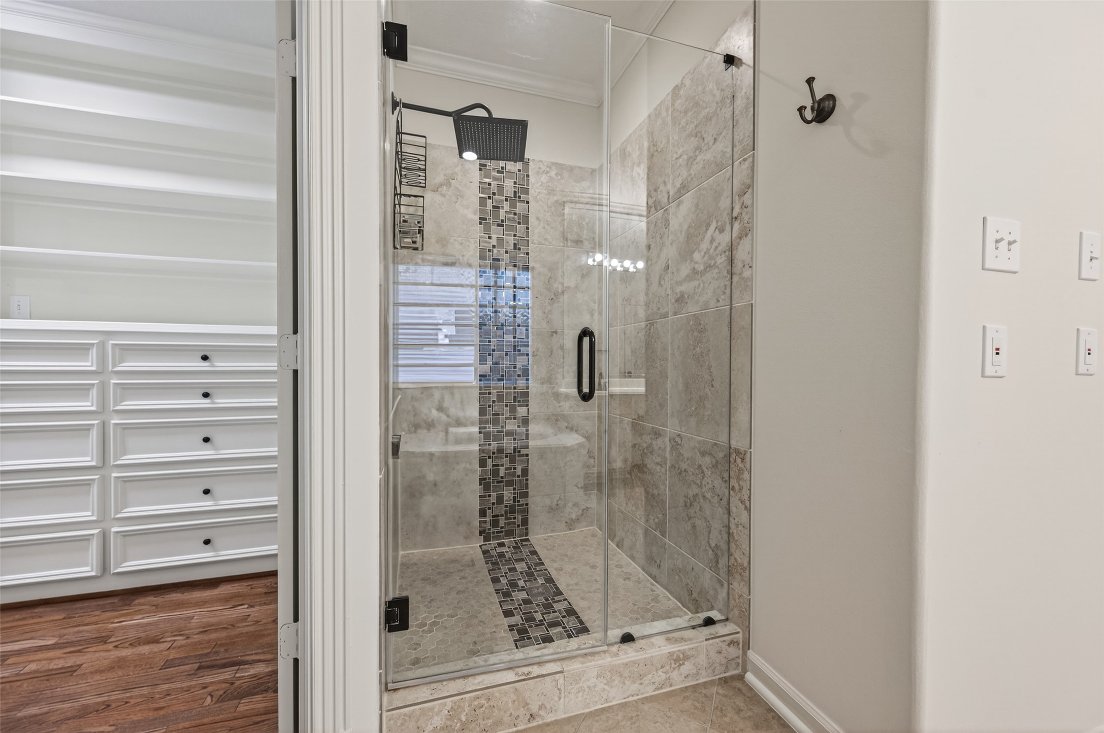 2115 Foreland Drive Houston, TX 77077 - Photo 27 of 50 Stand along shower in the primary bathroom